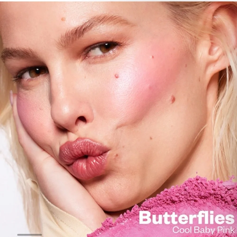 New KOSAS Blush is Life Shade Butterflies Cool Baby Pink Still factory sealed - Picture 2 of 14